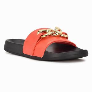 Nine West Slinks Flat Slippers Oranje Nederland | TAK-340267